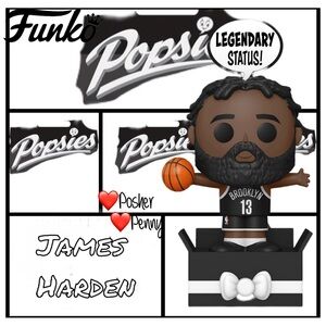 🆕 FUNKO POPSIES James Harden